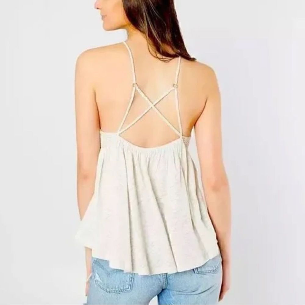 Free People Road Trip Knit Boho Tank Size Small